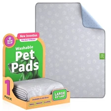 Pack of  Reusable Puppy Pads 65" x 48" - Large