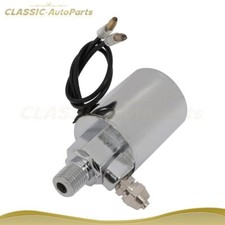 200 Psi Silver Solenoid Valve For Train Horn Air Tank Compressor Air Tube 12v