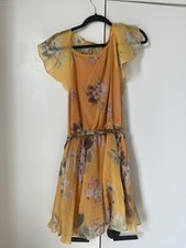 Farm Rio - Yellow Dress with belt