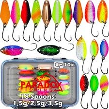 Paradox Fishing Forellen Spoon Sets mit Box u...