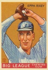 EPPA RIXEY BASEBALL CARD *2X3 FRIDGE MAGNET* PITCHER REDS WINS JEPHTHA SOUTH PAW