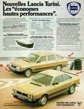publicité Advertising 0521  1981  Lancia Autobianchi rés Chardonnet  nouv Turini