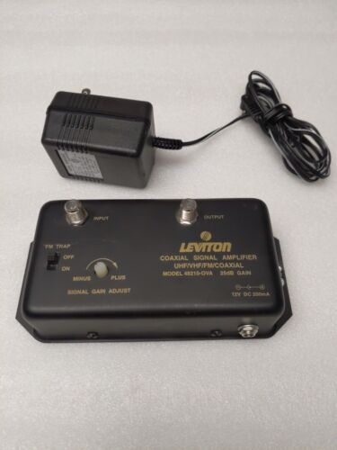 Leviton SMC Structured Media Center Video Amplifier Module 1000MHz 48210-VA