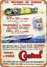 Metal Sign - 1930 Castrol Oil - Vintage Look Reproduction