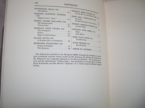 Selected Poems From The Harvard Monthly 1885 - 1910 John Reed John Hall Wheelock - Picture 10 of 10