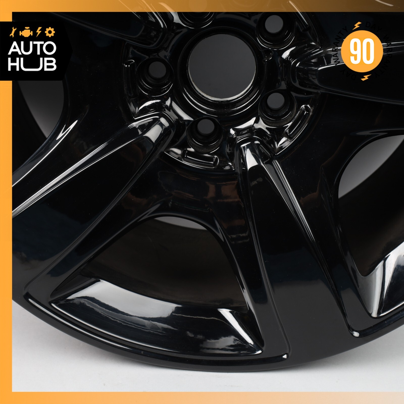 Bentley Continental GT GTC 9 x 19 19" Wheel Rim Black 3W0601025AK OEM