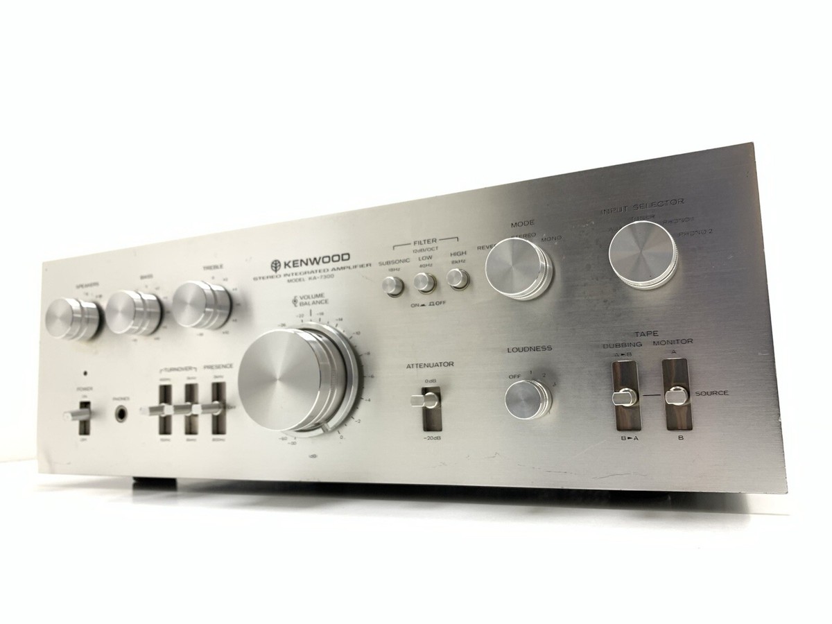 Kenwood KA 7300 Integrated Stereo Amplifier 65+65 WRMS