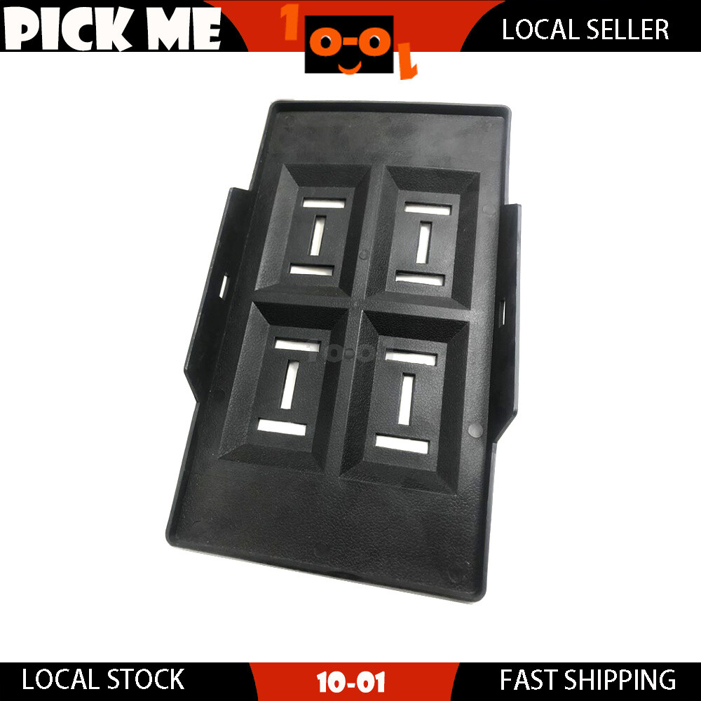 355 X 200mm Universal Car Battery Tray Adjustable Battery Storage