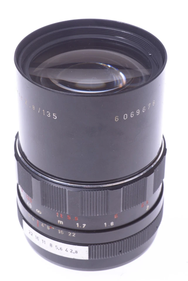 ✅ PENTACON 135MM 2.8 LENTE ELÉCTRICA M42, 42MM CON TAPAS Foto 4 de 4