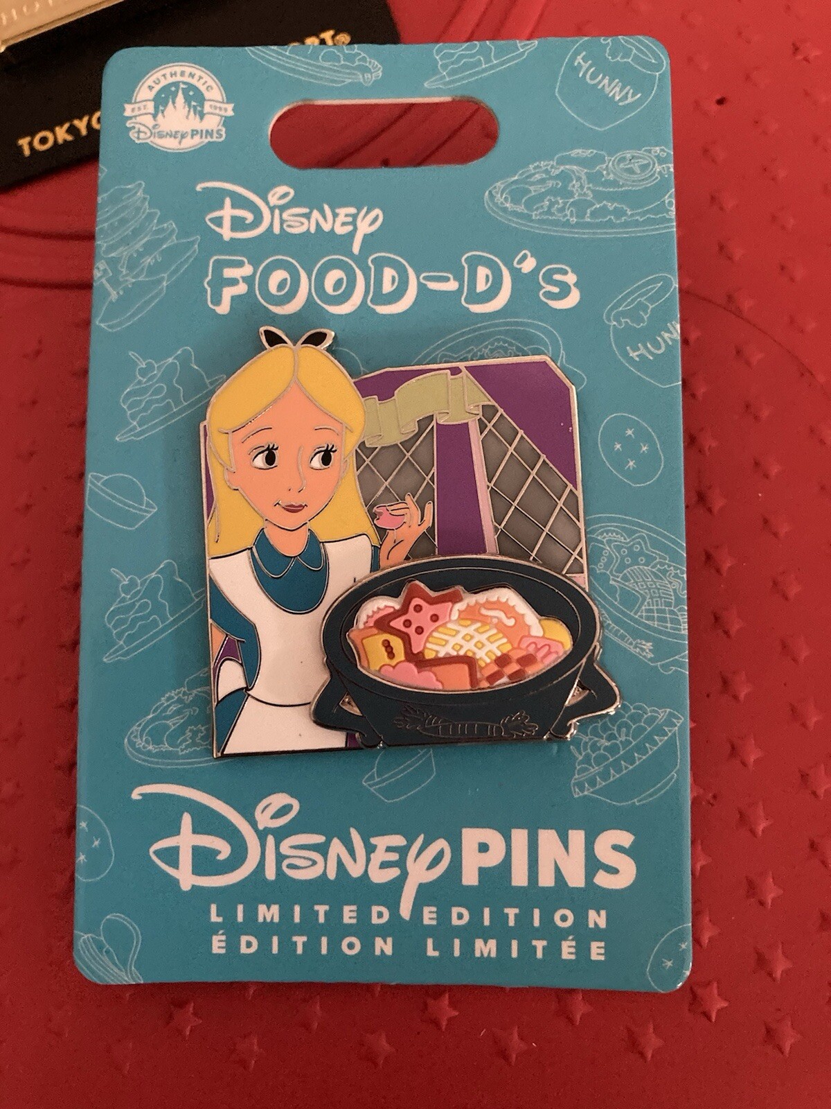 Disney Parks Food-D's Alice in Wonderland LE 5000 Pin Japan Edition