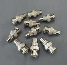  10 PCS BNC Male to RCA Female Connector Adapter- USA Seller