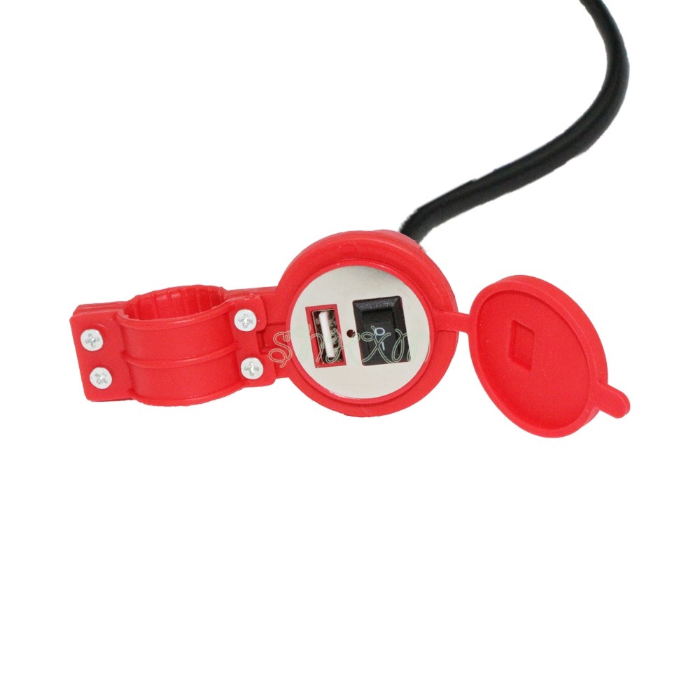 Motorcycle USB Phone Charger For Kawasaki Ninja ZX10R ZX11