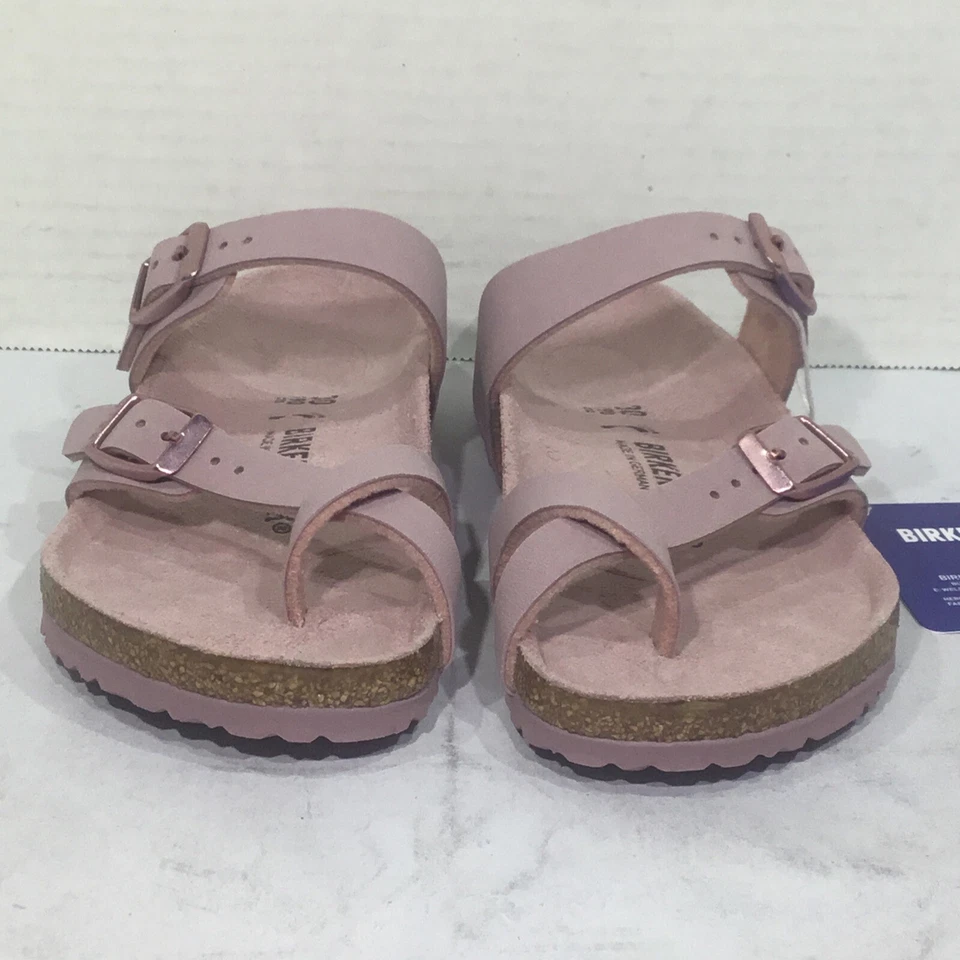 Sandálias Birkenstock Youth tamanho 12 UE 30 estreitas Mayari blush lavanda Y23-1071 - Imagem 2 de 4