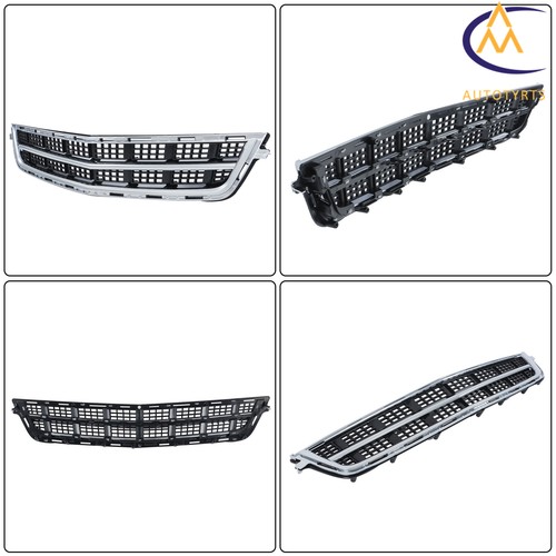 Painted Matte Finish Lower Grille Assembly For Cadillac ATS 2013-14 Front Bumper - Picture 17 of 19