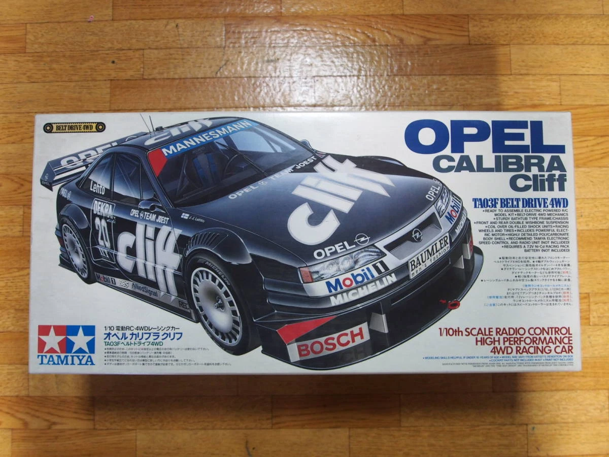 タミヤ1/10 電動RC オペル カリブラクリフ TA03F-