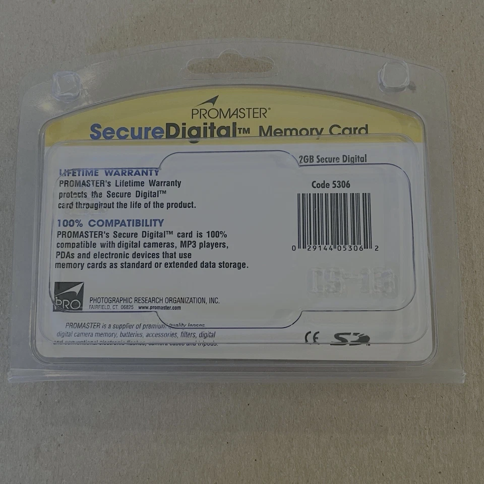 PROMASTER* SecureDigital 512MB Memory Card - Image 2 of 4