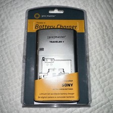 Promaster Xtrapower Traveler Battery Charger Fits Most Sony Camera Batteries New