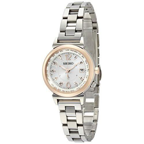 SEIKO SSVV002 LUKIA Lucky Passport Solar 10atm Womens Watch | eBay