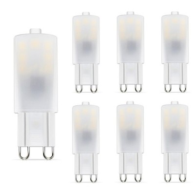 G9 LED Leuchtmittel kaltweiß Inlight 240V 2,5W Kapsel Birne 6000K ersetzt G9 Halog...