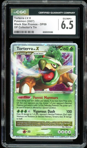 Torterra LV.X graded CGC 6.5 for sale on eBay