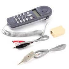 Telephone Phone Line Network Cable Tester Butt Test Tester Lineman Tool Cable...