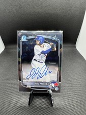 Topps 2025 Bowman Chrome Draft Sapphire Jojo Parker Auto Black /10