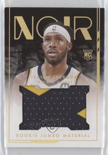 2021 Panini Noir Rookie Jumbo Material Prime 10/10 Isaiah Jackson #RJM-IJS g9t