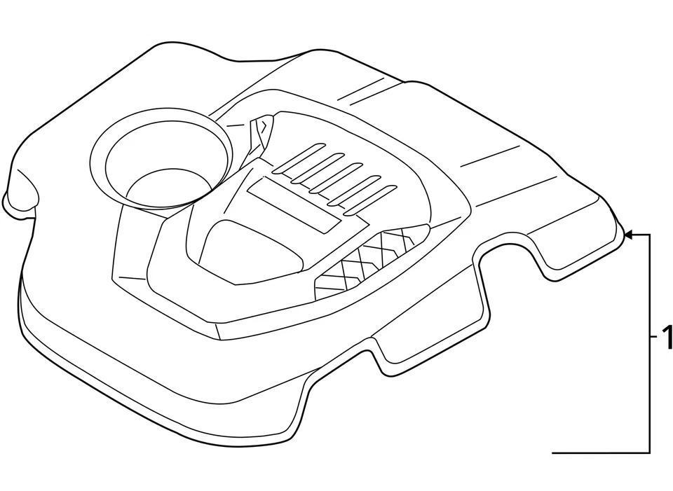 Cubierta del motor Hyundai Tucson 2016 KNG0V Foto 4 de 4