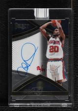 2015-16 Panini Replay 26/49 Allan Houston #15SS-S-AHS Buyback Auto 3b8
