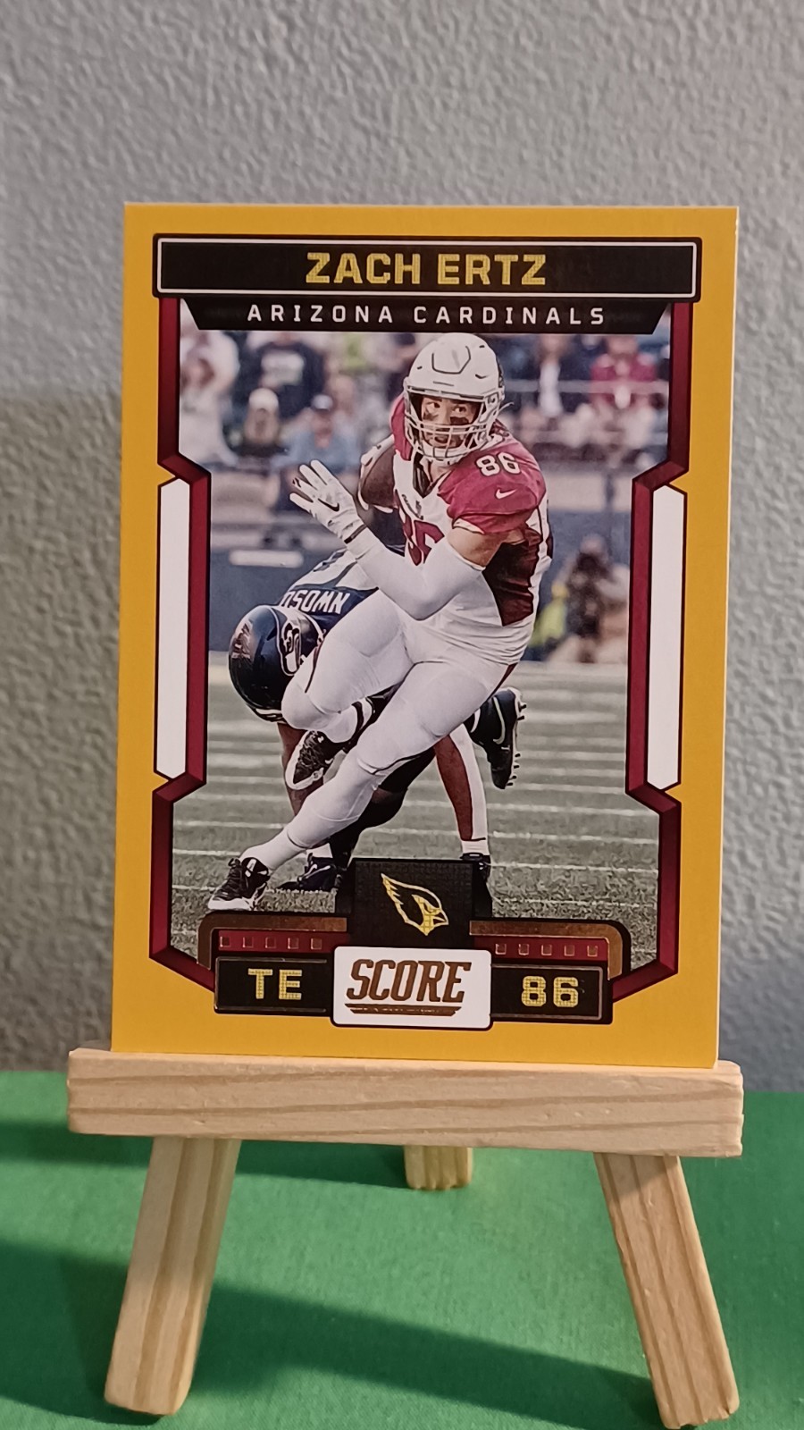 2023 Panini Score Gold #157 Zach Ertz Arizona Cardinals Football NFL 