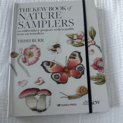 #ad The Kew Book of Nature Samplers 10 embroidery Projects By Trish Burr See Photos $35.00