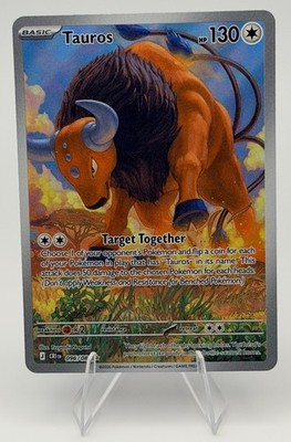Taurus 2026 Pokemon Chaos Rising 096/086 Illustration Rare Full Art NM/M
