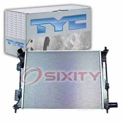 TYC Radiator for 2012-2016 Hyundai Accent 1.6L L4 Cooler Cooling Antifreeze et