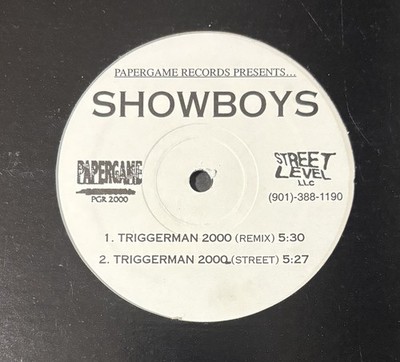 The Showboys Triggerman 2000 / Gimme Some 2000 US Original 12inch Vinyl Drug Rap