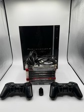 Sony PlayStation 3 Fat PS3 80GB Bundle CECHK01 - Tested - Read Description!