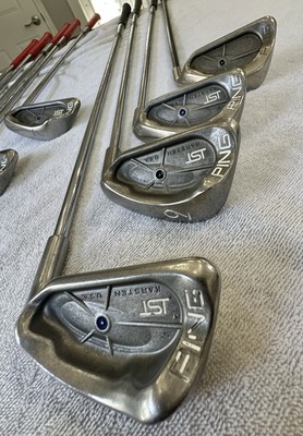 Ping ISI Iron Set 3-SW Blue/Black Dot Mix Stiff Mixed Grips -Read Description!!!
