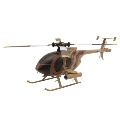 RC-ERA C184 MD500 (Sand) Kreiselstabilisierter Hubschrauber mit optischem Durchflusssensor
