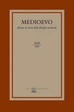 Cecilia Martini Medioevo. Rivista di storia della filoso (Paperback) (UK IMPORT)