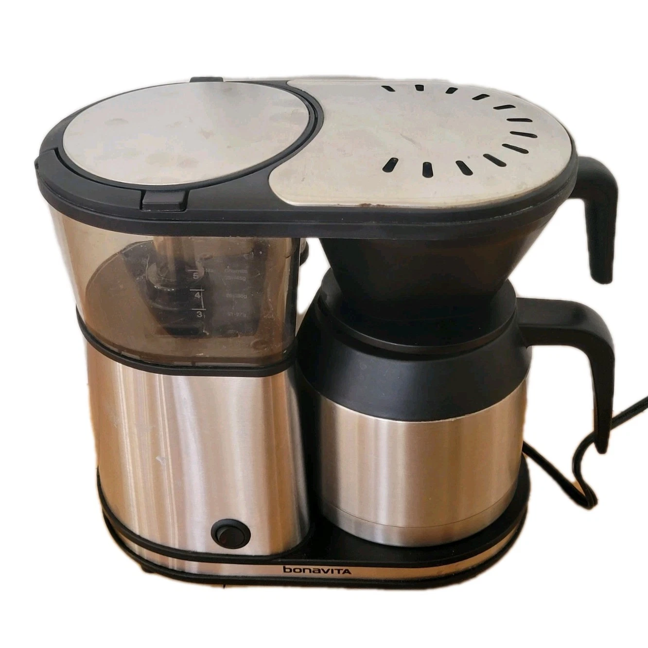 Bonavita BV1500TS 5 Cup Drip Coffee Maker - No Carafe Lid - Used-
Opens in a new window or tab