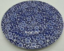 Queens Victorian Calico Blue & White Floral S...