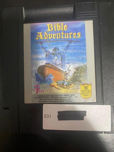 Bible Adventures - NES - Wisdom Tree - Acceptable Condition | eBay