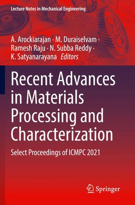 Recent Advances in Materials Processing and Characterization | Taschenbuch | x