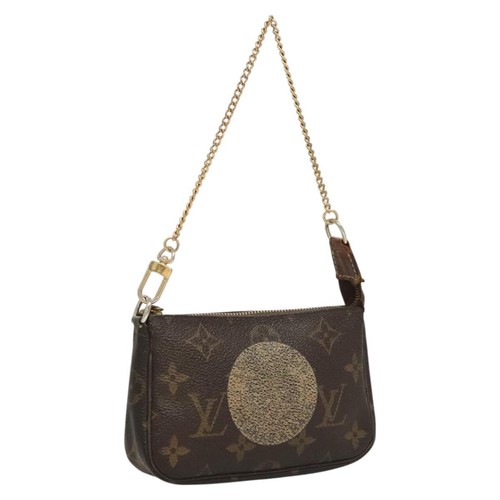 LOUIS VUITTON Monogram T&B Mini Pochette Accessori Pouch M60153 Autore 124706