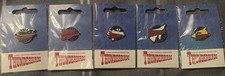 Thunderbirds pin badge collection Spacecraft 1 ~ 5  ° Gerry Anderson