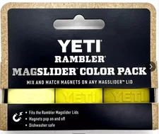 Yeti Magslider Pack Firefly Yellow Yeti Magslider Magnets Firefly Yellow
