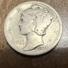 1925 MERCURY SILVER Dime Silver @ $103.91 Oz Invest Or Fill Collection Today