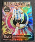 2025-26 Panini Select Road To World Cup Lionel Messi #10 Visionary SP