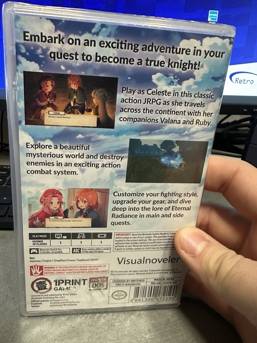 Nintendo Switch Etarnal Radiance Limited editions Eternal Radiance - Nintendo Switch - Brand New | Factory