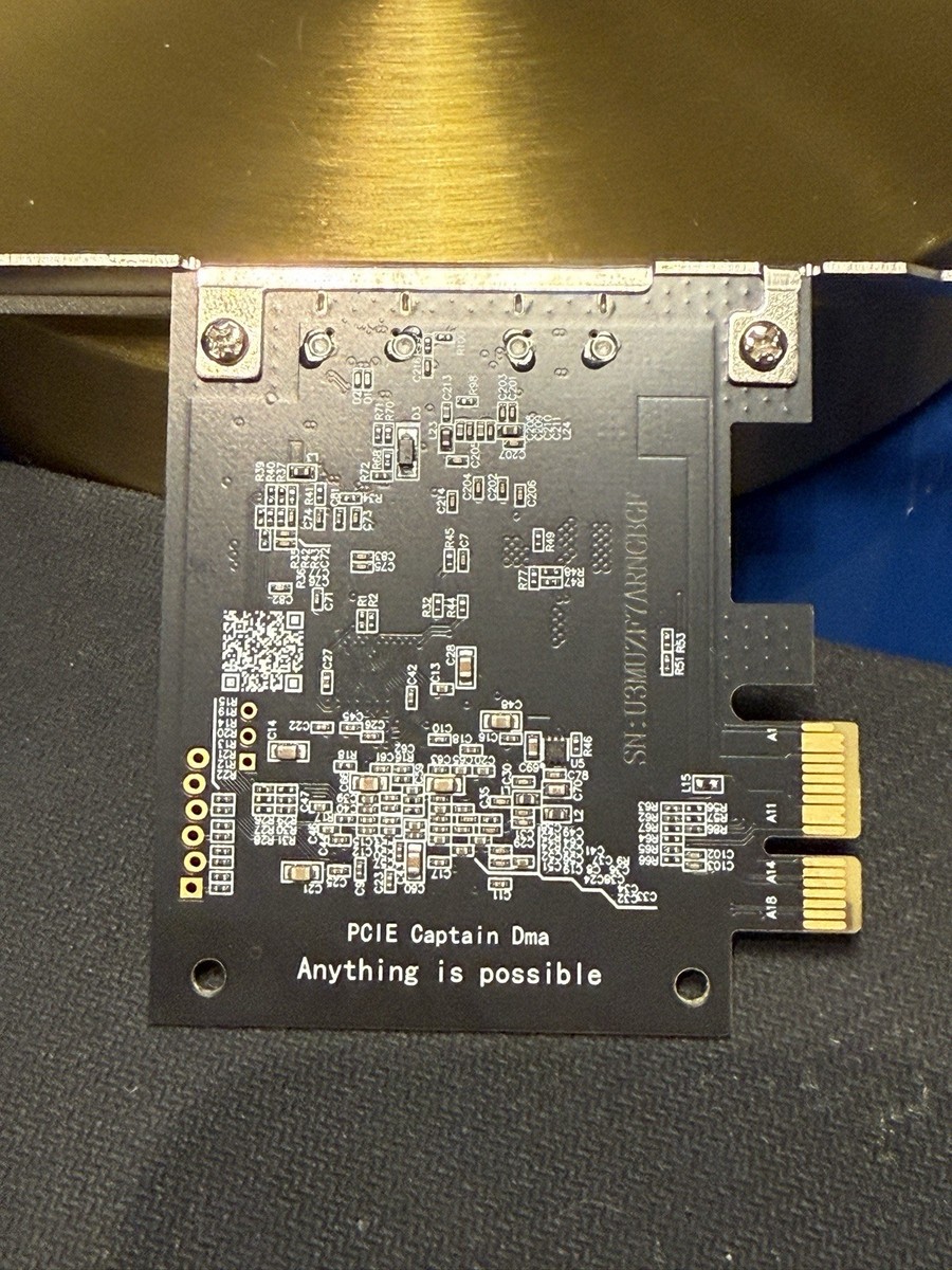 DMA Card CaptainDMA 35t PCIE Card 4.1 | eBay