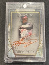 2022 Topps Diamond Icons Ken Griffey Jr. Red Ink Autograph /25 #RI-KGJ Reds